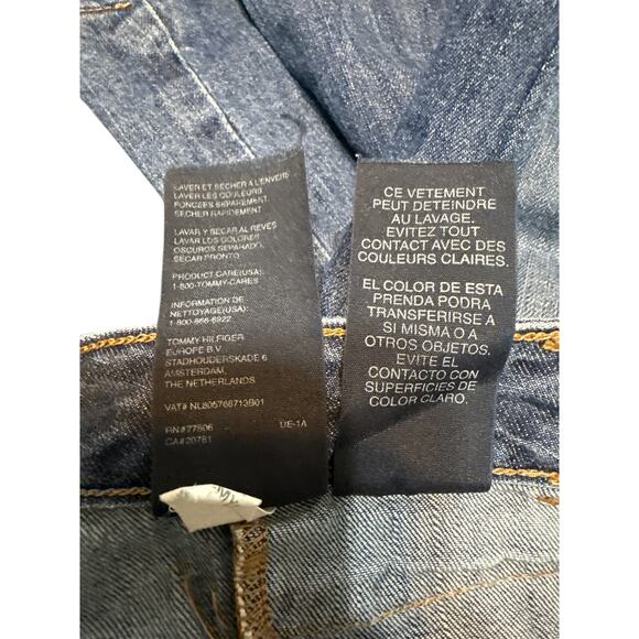 Tommy Hilfiger American Spirit Mid Rise Cropped Jeans Women’s 8 Light Wash - Picture 13 of 13